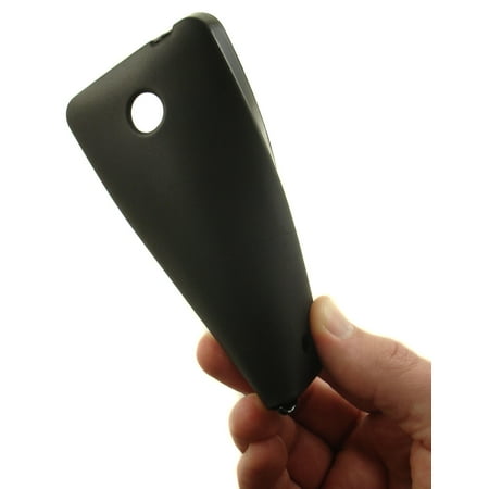 - NEW BLACK RUBBERIZED TPU CANDY SKIN CASE COVER FOR NOKIA LUMIA 630 635 PHONE