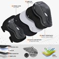 thumbnail image 5 of Kids Protective Gear, Knee Pads and Elbow Pads 6 in 1 Set with Wrist Guard and Adjustable Strap for Roller Skates Cycling BMX Bike Skateboard Inline Skatings Scooter Riding Sports, 5 of 6