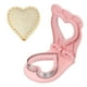 thumbnail image 1 of Cortador de sándwich sin corteza Uxcell, cortador y sellador de sándwich en forma de corazón para DIY desayuno, almuerzo, té de la tarde (Rosa), 1 of 7