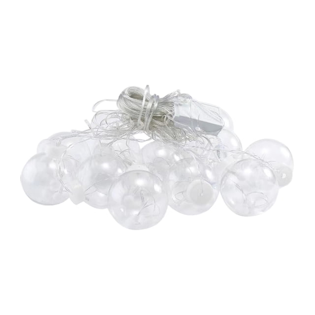 Hay dos opciones de iluminación disponibles: luz blanca cálida y luz multicolor, adecuadas para diversas ocasiones, desde cenas románticas hasta fiestas navideñas.