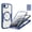 Blue, variant on ELEHOLD for iPhone 17e / iPhone 16e Case with Screen Protector, Compatible with Mag safe Accessory,  Built in Screen Protector Clear Full Body Protection Rugged Shockproof Cover, Pink