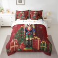 thumbnail image 2 of Feelyou Nutcracker Royal Guarder Twin Bedding Sets 7-Piece, Merry Christmas Bedding Comforter Set, Teen Kid Child Reversible Sheet Sets, Breathable Home Decor, 2 of 7
