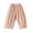 Orange, variant on Cotton Pants for Toddler Girls Casual Striped Long Pant Summer Rubber Waist Beach Trousers Black Black,4 Years
