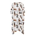 thumbnail image 2 of HELLHERO Lightweight Bathing Suit Cover Up for Beach High Quality Fabrics Casual Long Kimono Swimsuit Cover Up Dachshund, 2 of 6