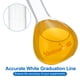 thumbnail image 3 of Matraz volumétrico de vidrio borosilicato de 50 ml con tolerancia de 0.05 ml y tapón de vidrio, claro, 3 of 6