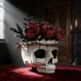 thumbnail image 3 of 1025Pcs Skull Flower Building Blocks Set, Gothic Model Kit, Dark Romantic Decor, Unique Valentine's Day Halloween Gift for Teens & Collectors, 3 of 5