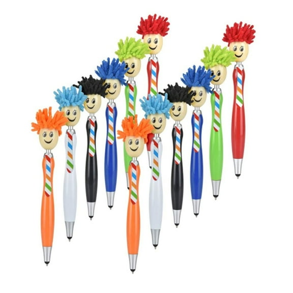 HEMLBOYW Screen Cleaner Stylus Pens Duster for Creative Gel Ink Rollll Pen for School Office Stationery Store Kids Girls Gift