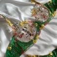 thumbnail image 5 of Ropa interior de Europa y Estados Unidos, hermoso campo de verano, pequeñas flores de color con sujetador, bragas, conjunto sexy para damas, 5 of 5