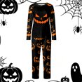 thumbnail image 2 of NIEWTR Halloween Pajamas for women Family Matching Pajamas Sleepwear Pjs Sets Long Sleeve Tops Matching Pajamas Pants Funny Jammies Print Comfort Sleepwear, 2 of 7