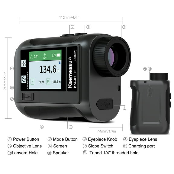 Rangefinders,/ 800m / Screen 6.5x 1200m / 1500m / 1200m / 600m / 800m Screen 6.5x Usb With Lcd / 1500m Distance Lcd Screen 800m / 1200m With Slope Function Usb Reable With