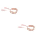 thumbnail image 4 of Guardurnaity unisex única de poliéster Pulseras de la amistad para hombres y mujeres Glamour personalizado Rosa Rosa 2Conjunto, 4 of 6