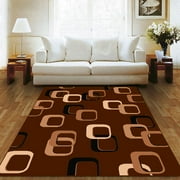 Terra Retro Woven Area Rug