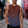 thumbnail image 2 of Muscle Tank Tops for Men Funny Sleeveless Quick Dry Moisture-Wicking Fitness Bodybuilding T Shirt Sleeveless Big and Tall Comfy Casual Summer Beach T Shirts, 2 of 5