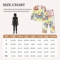 thumbnail image 6 of Lsque Sanrio Pattern Long Sleeve Pajama Set for Women - Soft 2-Piece Sleepwear and Loungewear Set with Pockets, Comfy Nightwear, 6 of 8