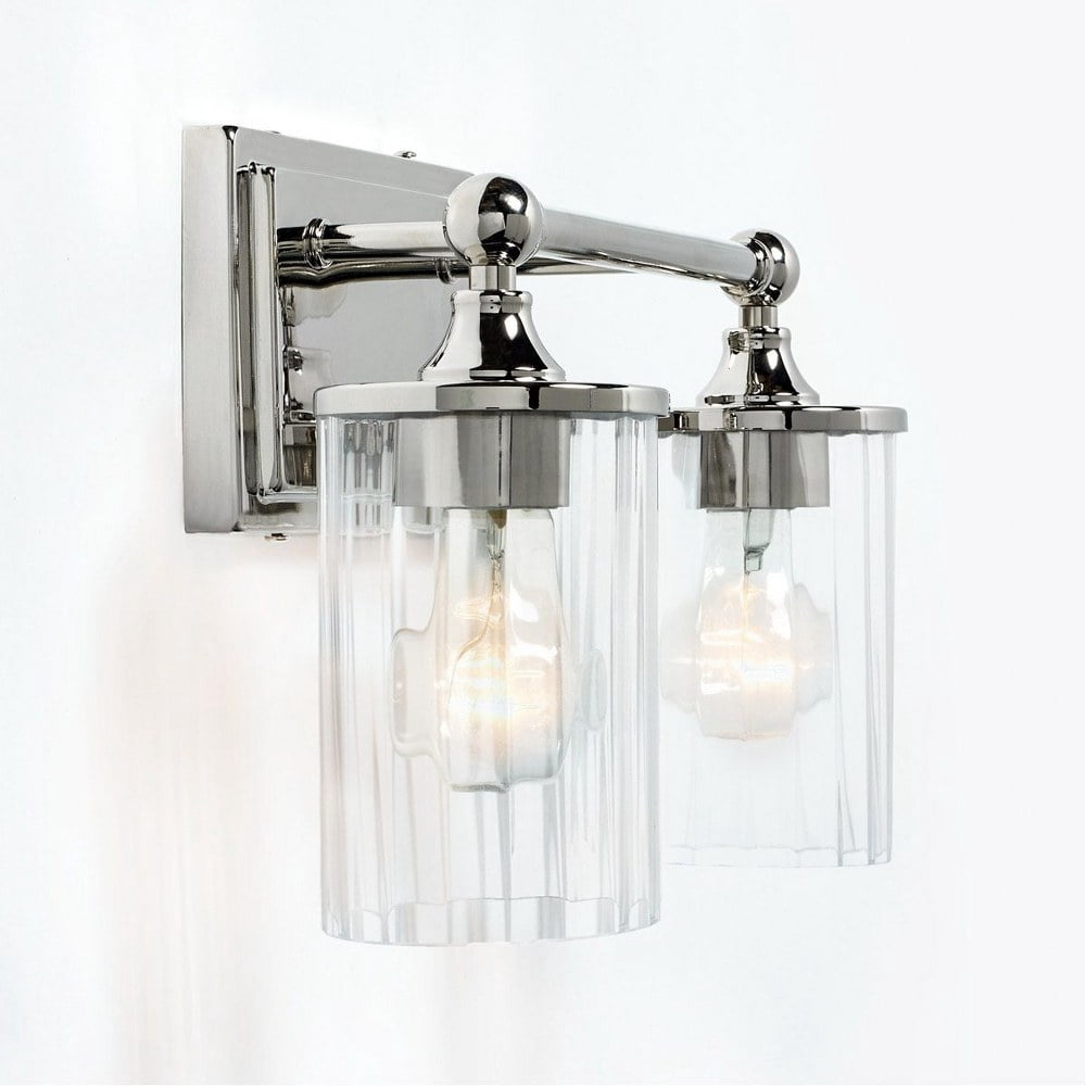 Capital Lighting - Camden - 2 Light Industrial Bath Vanity Approved for Damp