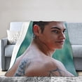thumbnail image 2 of Hero Fiennes Tiffin Fleece Blanket for Couch - Throw Blanket Lightweight Hero Fiennes Tiffin Merch Super Soft Cozy Luxury Bed Blanket Microfiber and Throws for Sofa, 2 of 6