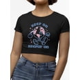 thumbnail image 3 of Keep On Keeping On Crop Tee Women's -SelectDesign Designs, 3 of 4