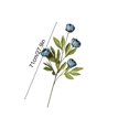 thumbnail image 3 of MMJ Artificial Peony Flower White Faux Peony Branch 28in for Vase Table Centerpiece Wedding Party Home Sofa Display, 3 of 6