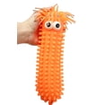 thumbnail image 3 of (PINK) Giant Knobby Puffer Worm - Sensory Fidget and Stress Balls - OT Autism SPD, 3 of 5