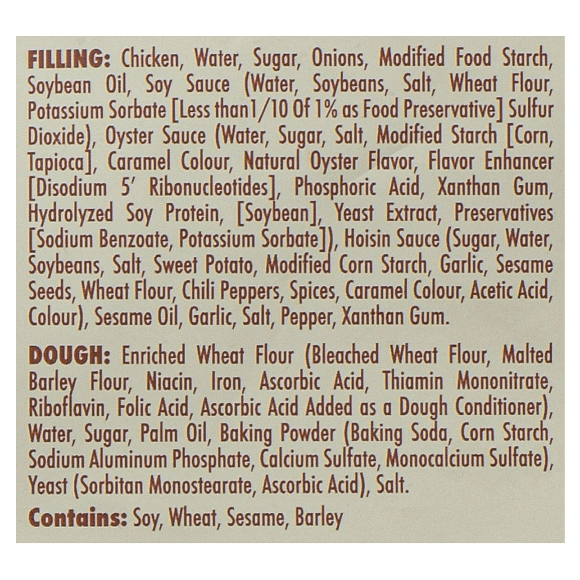 Goldilocks Chicken Buns, 580g