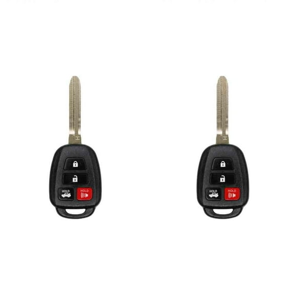 Replacement Keyless Remote Head Key Fob for Toyota Tacoma 2021 FCC HYQ12BDP Part Number 89070-0R130 890700R130 Pack of 2