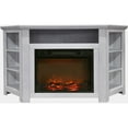 Cambridge Stratford 56" Electric Corner Fireplace Heater with Charred
