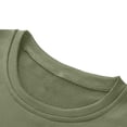 thumbnail image 2 of Long Sleeve Shirts for Men Loose Casual Crew Neck Athletic Shirt Fashion Solid Color Workout T Shirts For Gym Running, 2 of 5
