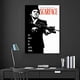 thumbnail image 2 of Cuadro Scarface Cara Cortada Tony Montana Canvas 5 Modelos Diferentes Cuadro Estilo Galeria, 2 of 4