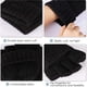 thumbnail image 3 of Guantes de lana con aislamiento térmico sin dedos para mensajes de texto para mujeres y hombres, guantes convertibles de punto cálidos de invierno con solapa, 3 of 6