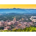 thumbnail image 2 of Noah Jigsaw Puzzle Roanoke, Virginia, USA downtown skyline from above at dusk 1000 pieces, 2 of 2