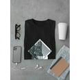 thumbnail image 3 of Black And White Lit Building Graphic Men Black T-Shirt, Male XX-Large, 3 of 4