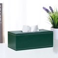 thumbnail image 3 of Caja de pañuelos de cuero, caja de pañuelos para servilletas, caja de pañuelos para hotel, caja de pañuelos para el hogar, caja de cuero para abrir, regalo, 3 of 4