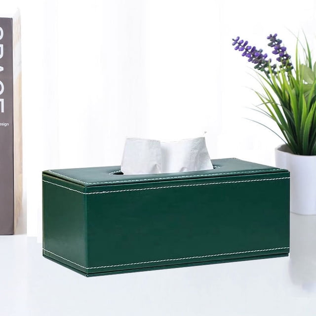 Caja de pañuelos de cuero, caja de pañuelos para servilletas, caja de pañuelos para hotel, caja de pañuelos para el hogar, caja de cuero para abrir, regalo