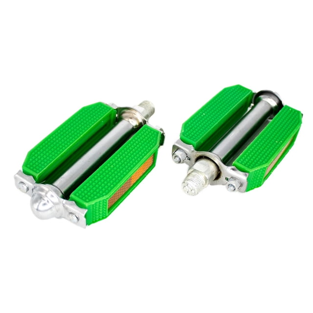 Pedales para bicicleta 9/16 verde