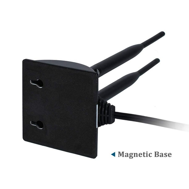 RP-SMA d'antenne WiFi sans fil 6dbi + câble Pigtail F4/IPX successif pour  carte