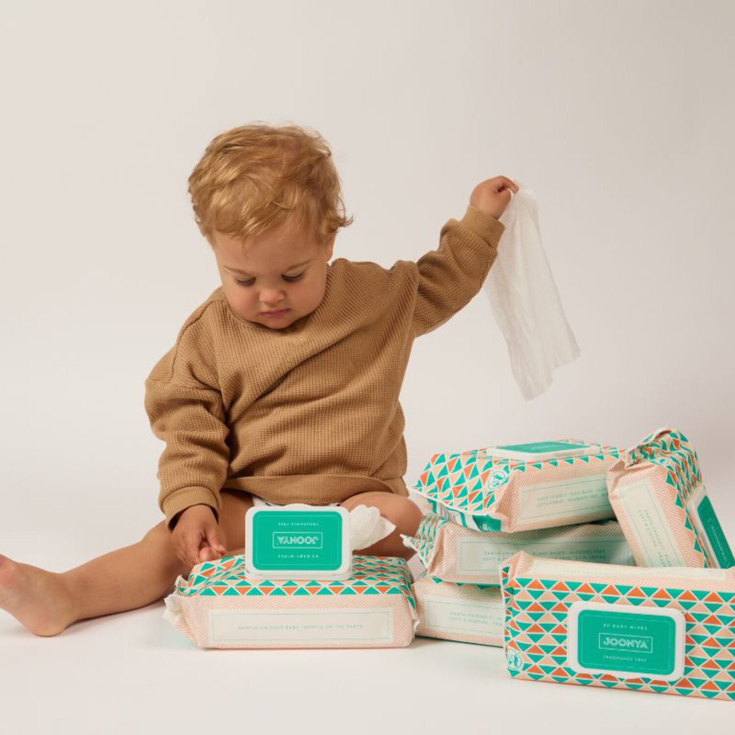 Joonya Baby Wipes - Non-Toxic, Biodegradable Baby Wipes for Calm, Healthy Skin - Fragrance Free Baby Wipes - Bulk Baby Wipes - 24 Packs of 80 Diaper Wipes (1920)