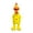 Yellow, variant on Yellow Pet Toys Screaming Chicken Stress Relieving Interactive Toy Rubber Squeaky Chicken 3.5X1.6X9.4 Inch For Kids Dogs Fun Play