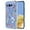 B, variant on Compatible with Google Pixel 9a Case Clear with Flower Design, Cute Soft Silicone TPU Floral Aesthetic Women Girls Transparent Protective Shockproof Anti-Scratch Anti-Yellow Phone Cover, A