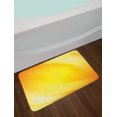 thumbnail image 2 of Yellow Bath Mat, Radiate Yellow Lines like Sand with Ombre Elements White Digital Reflection, Non-Slip Plush Mat Bathroom Kitchen Laundry Room Decor, 29.5 X 17.5 Inches, Yellow and White, Ambesonne, 2 of 2
