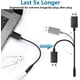 thumbnail image 4 of Adaptador de audio USB, adaptador de audio USB a conector de audio de 3,5 mm, adaptador de audio de tarjeta de sonido externo USB con conector de auriculares y micrófono de 3,5 mm (negro / 20 cm) Namotu CZDZ-HQ55, 4 of 5