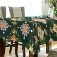 thumbnail image 5 of Yayeee Tablecloths 60" x 60" Rectangle Wrinkle Resistant Party Table Cover, Pink Geometric Flowers, 5 of 8