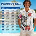 thumbnail image 6 of Jeiento Polynesian Matching Vacation Outfits for Couples Flower Shirt for Men Beach Dresses for Women 2026 Vacation Shirts for Men and Women Matching Hawaiian Outfits, 6 of 6