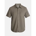 thumbnail image 5 of George Men's Waffle Knit Shirt with Short Sleeves, Sizes S-5XB, 5 of 5