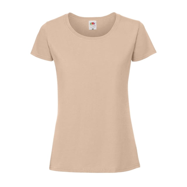 Fruit Of The Loom T-Shirt Premium en Filage à Anneaux pour Femmes
