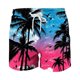 thumbnail image 5 of Pantalones de playa, de verano, para ocio playero, pantalones de natación para hombre, pantalones de cinco cuartos, 5 of 6