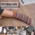 thumbnail image 5 of 6 Pairs Winter Socks Men Wool Socks Mens Thermal Nordic Socks Warm Socks For Men, 5 of 5