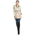 thumbnail image 4 of Gabardina de doble botonadura Roman Fashion /Juvenil, 6749 (Beige) beige G, 4 of 5