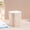Beige-BG Home Decor, variant on JJV Cute Desktop Trash Can, Mini Countertop Garbage Can with Lid, Mini Waste Bin for Home Living Room Kitchen Bedroom Office Desk, 7.05 x 5.31 x 5.28 Inch