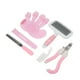 thumbnail image 2 of Kit de recorte para mascotas, peine para perros, tijeras para uñas para gatos, suministros de limpieza para mascotas, kits de adornos de peluquería para mascotas, color rosa, 2 of 5