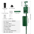 thumbnail image 2 of KFFKFF Pet Waste Management System with Sanitizer Dispenser, Industrial Grade Poo Disposal Unit, 11.5 Gallons Animal Waste Container with 50 Bin Liners, Bag Distributor & 600 Disposal Bags, 2 of 9